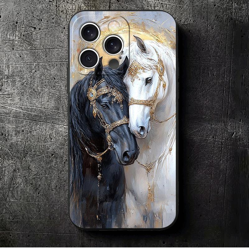 Horse Art Aesthetics Soft Phone Case for iPhone 16 16E 17 Air 15 Pro Max 14 Plus 13 Mini 11 12 7 Black Cover Back Shell iPhone 17 Air
Horse Art Aesthetics Soft Phone Case for iPhone 16 16E 17 Air 15 Pro Max 14 Plus 13 Mini 11 12 7 Black Cover Back Shell iPhone 17 Air