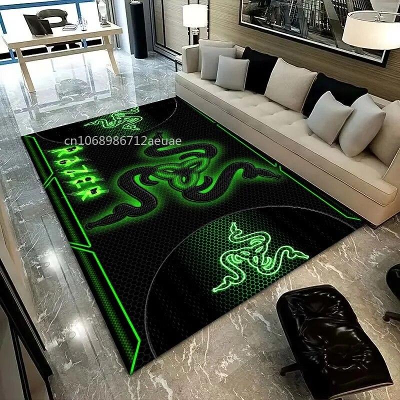 Game Razer Logo Carpet Area Rug Room Decoration For Living Room Bedroom Gift Home Decoration
Game Razer Logo Carpet Area Rug Room Decoration For Living Room Bedroom Gift Home Decoration