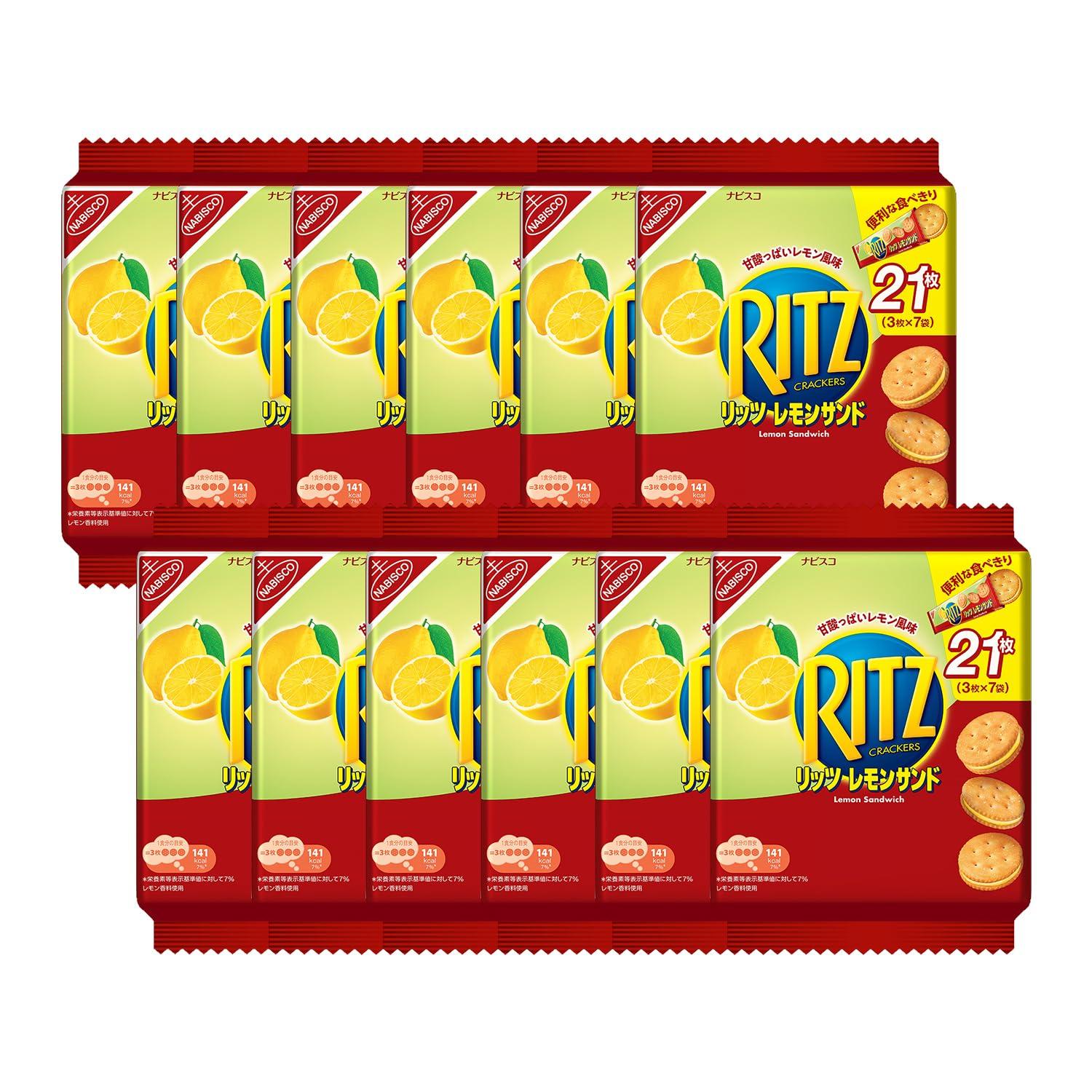 Mondelez Ritz Семейная упаковка Лимонный сэндвич 187г x 12 упаковок (7 сумок)
Mondelez Ritz Семейная упаковка Лимонный сэндвич 187г x 12 упаковок (7 сумок)