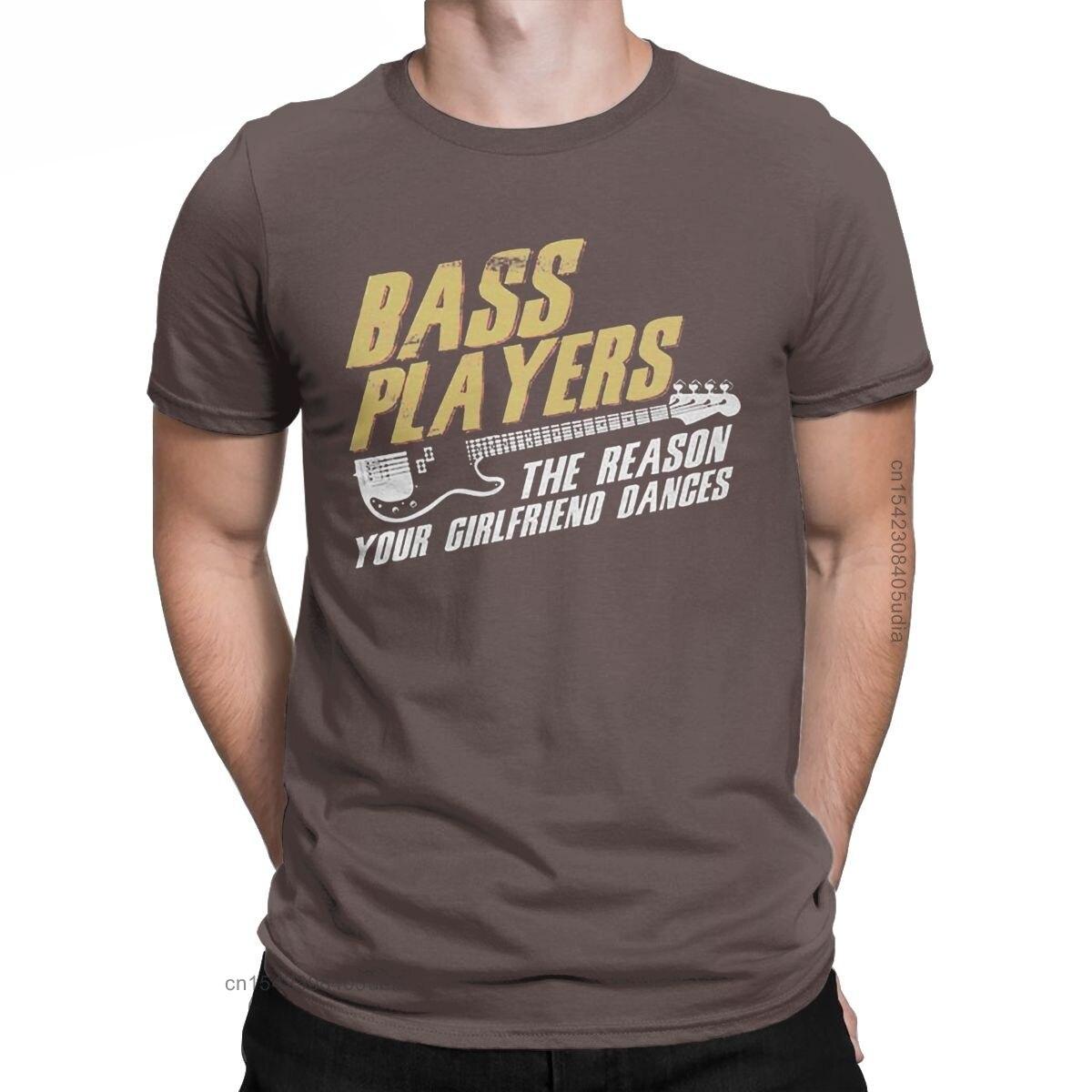 Men Bass Players Dances Graphic T Shirts Music Guitar Pure Cotton Tops Casual Crew Neck Tee Shirt for Men Printed T-Shirt S
Men Bass Players Dances Graphic T Shirts Music Guitar Pure Cotton Tops Casual Crew Neck Tee Shirt for Men Printed T-Shirt S