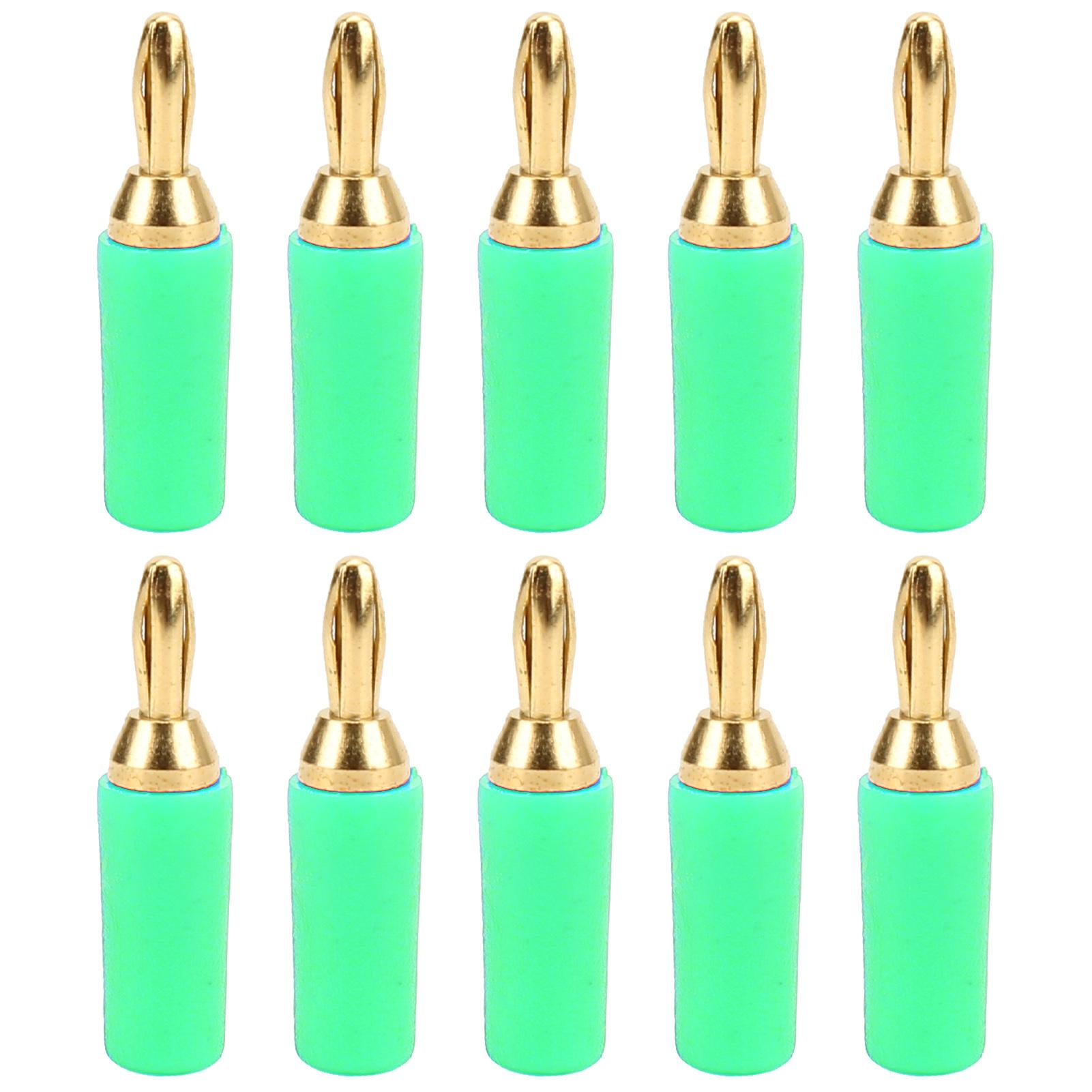 Banana Plug Good Conductivity Instrument Test Plug Brass Gold Plated 2.5mm J.10007 for Industrial зелений
Banana Plug Good Conductivity Instrument Test Plug Brass Gold Plated 2.5mm J.10007 for Industrial зелений