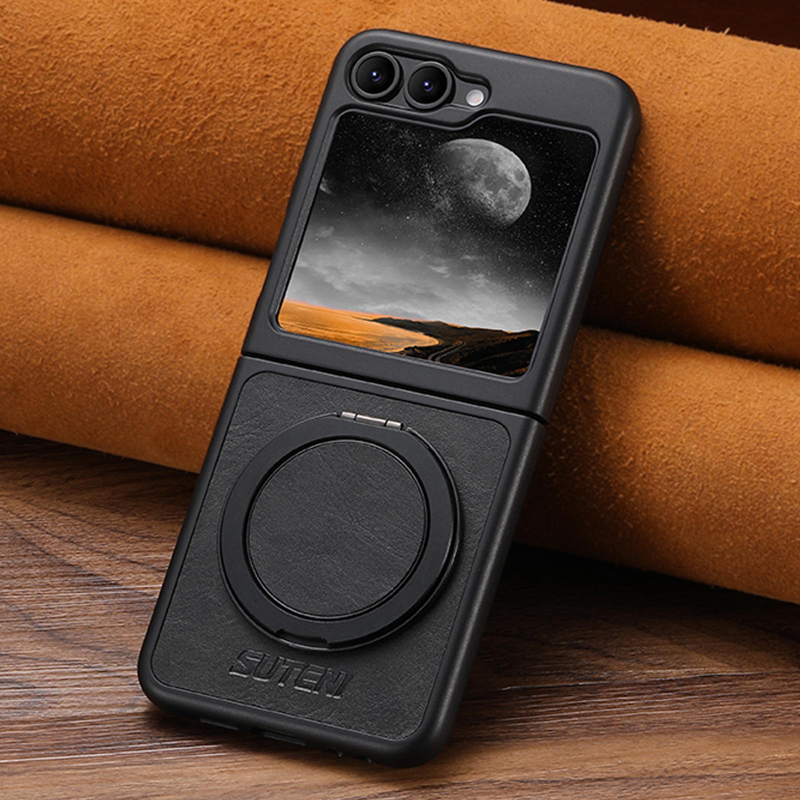 Magnet Wireless Charging Phone Case Oil Wax Faux Leather 360° Rotating Stand Buckle for Samsung Galaxy Z Flip 7 6 5 Galaxy Z Flip7 чёрный
Magnet Wireless Charging Phone Case Oil Wax Faux Leather 360° Rotating Stand Buckle for Samsung Galaxy Z Flip 7 6 5 Galaxy Z Flip7 чёрный