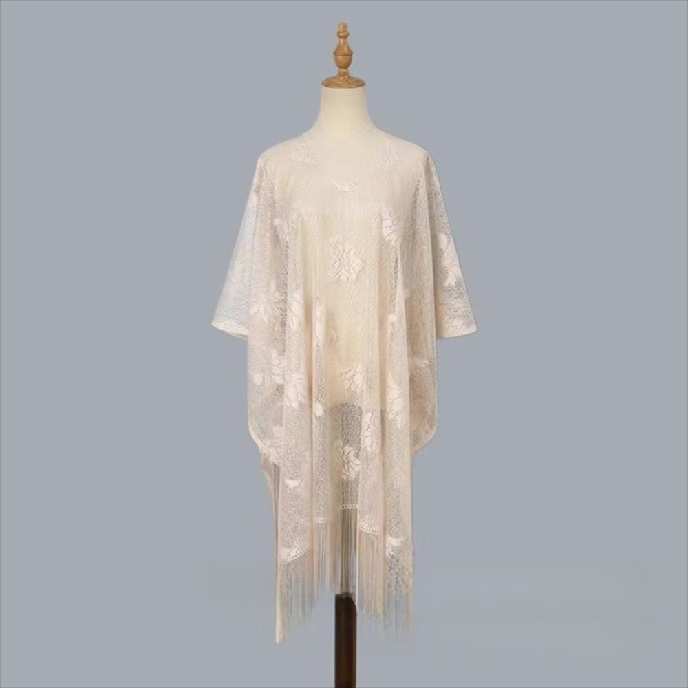 Elegant Lace Floral Shawl Breathable Poncho New Sun Protection Scarf Outdoor Activities
Elegant Lace Floral Shawl Breathable Poncho New Sun Protection Scarf Outdoor Activities