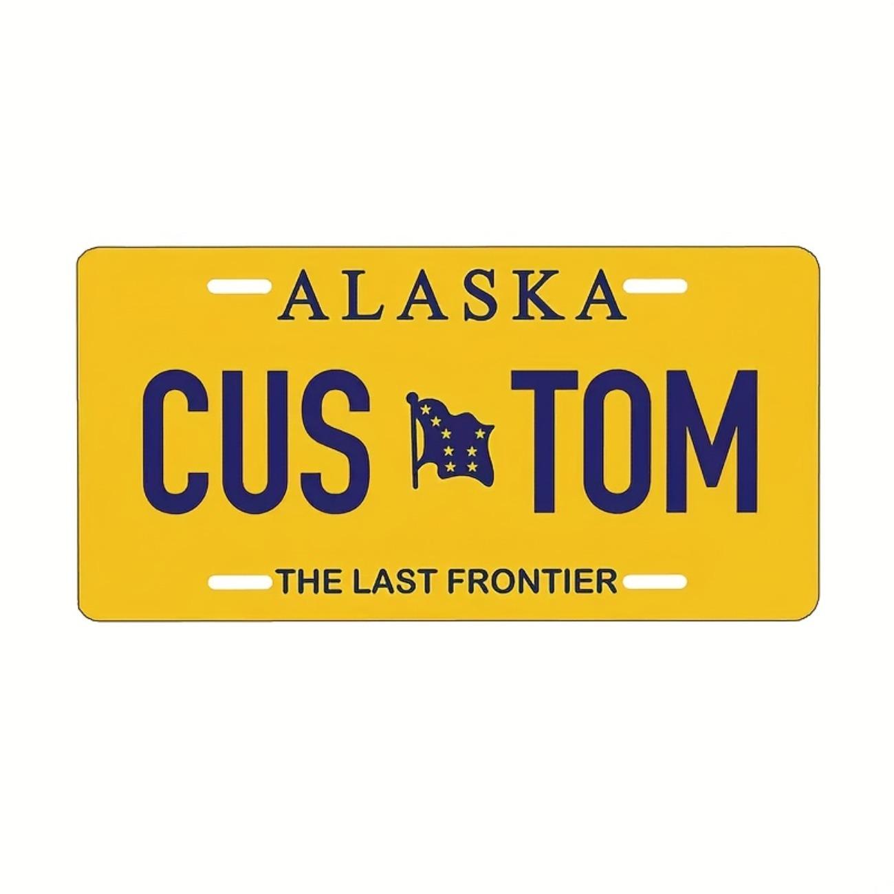 Retro Alaska Metal Wall Sign 40x10cm Customizable Home Bar Garage Man Cave Decor білий
Retro Alaska Metal Wall Sign 40x10cm Customizable Home Bar Garage Man Cave Decor білий