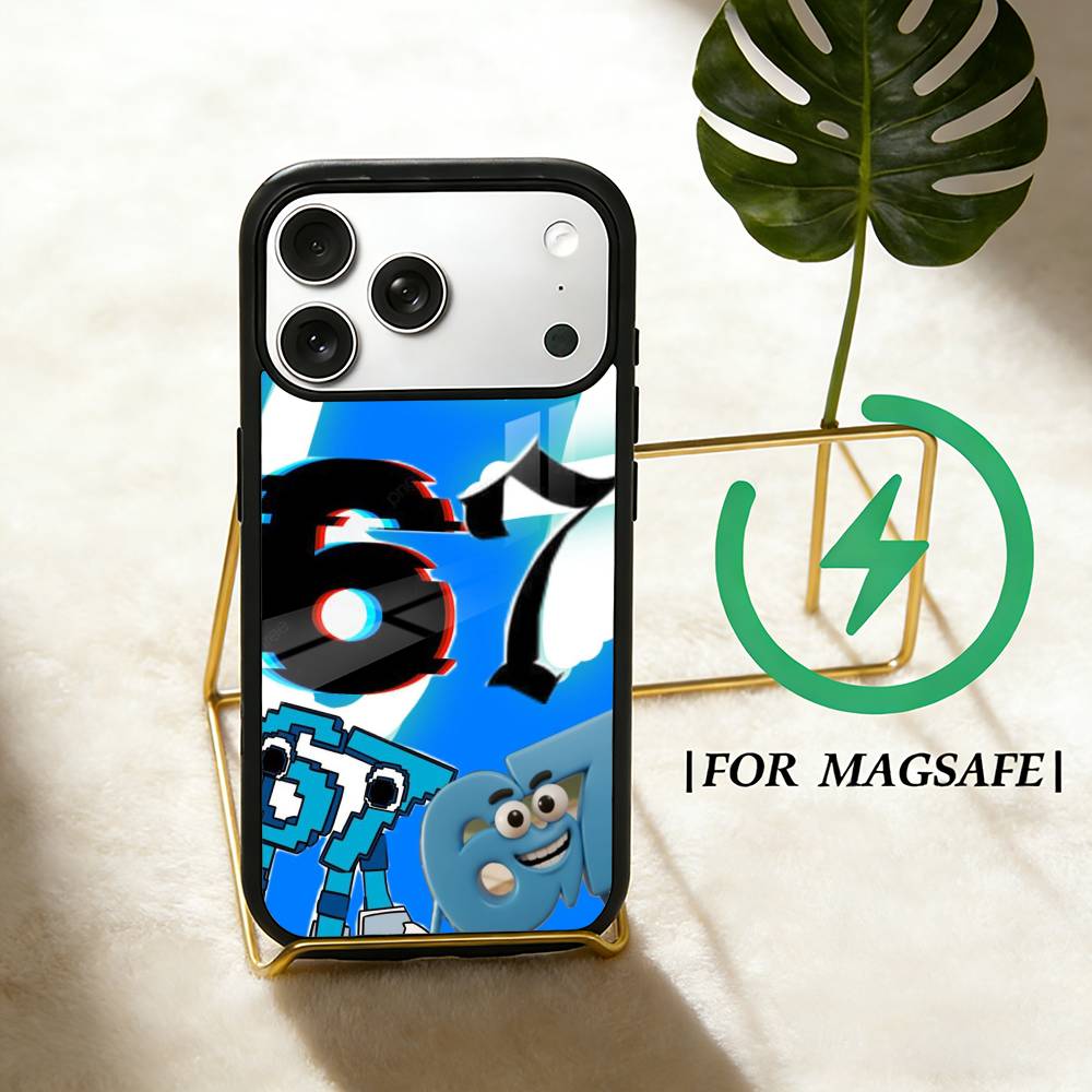 67 six seven Phone Case For iPhone 17,16,15,14,13,12,Plus,Pro,Max for Magsafe Magnetic Wireless Charging iPhone16PROMAX
67 six seven Phone Case For iPhone 17,16,15,14,13,12,Plus,Pro,Max for Magsafe Magnetic Wireless Charging iPhone16PROMAX