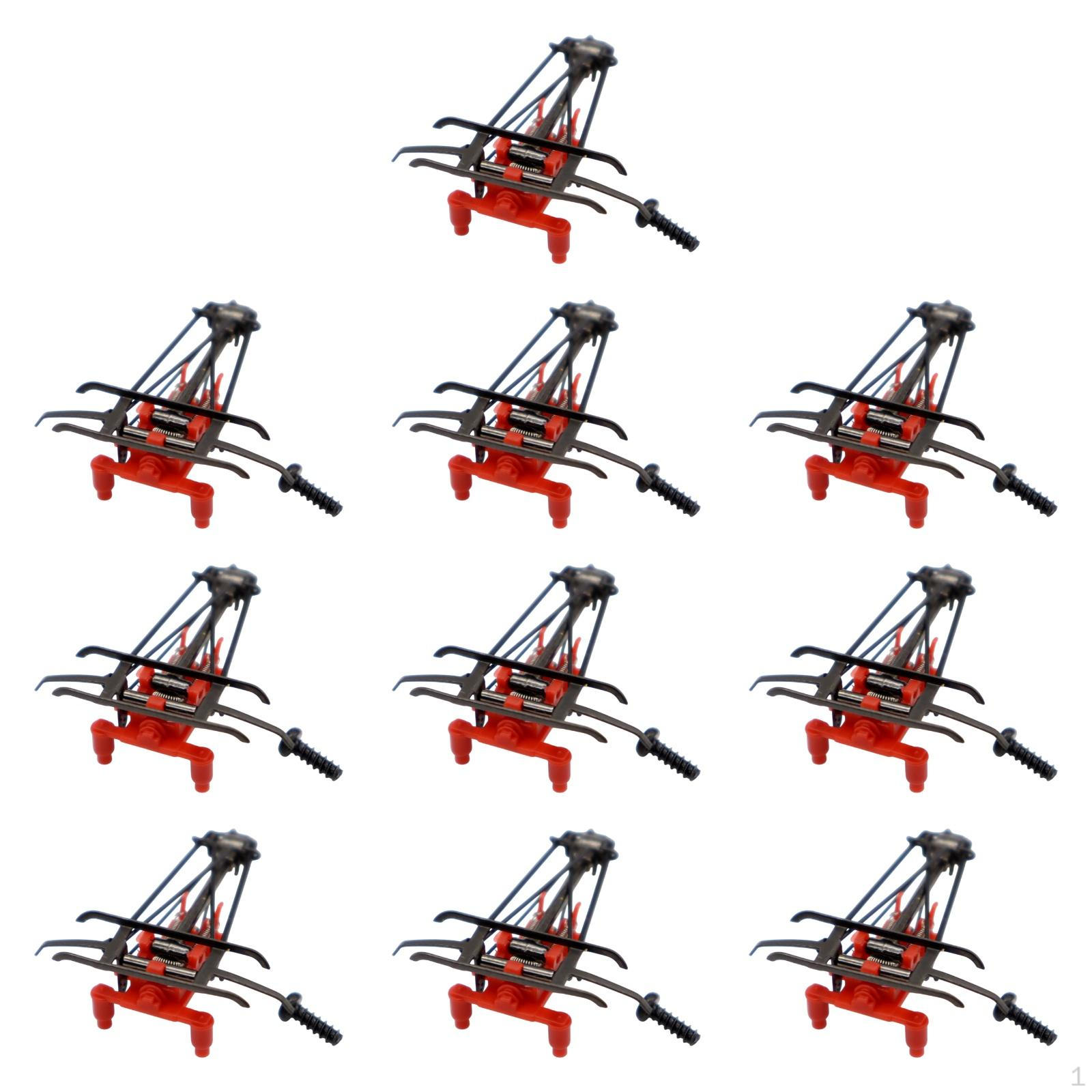 10 Pieces 1/87 Arm Pantographs Bow Train Part, DIY Modified Electric Traction Antenna Part
10 Pieces 1/87 Arm Pantographs Bow Train Part, DIY Modified Electric Traction Antenna Part
