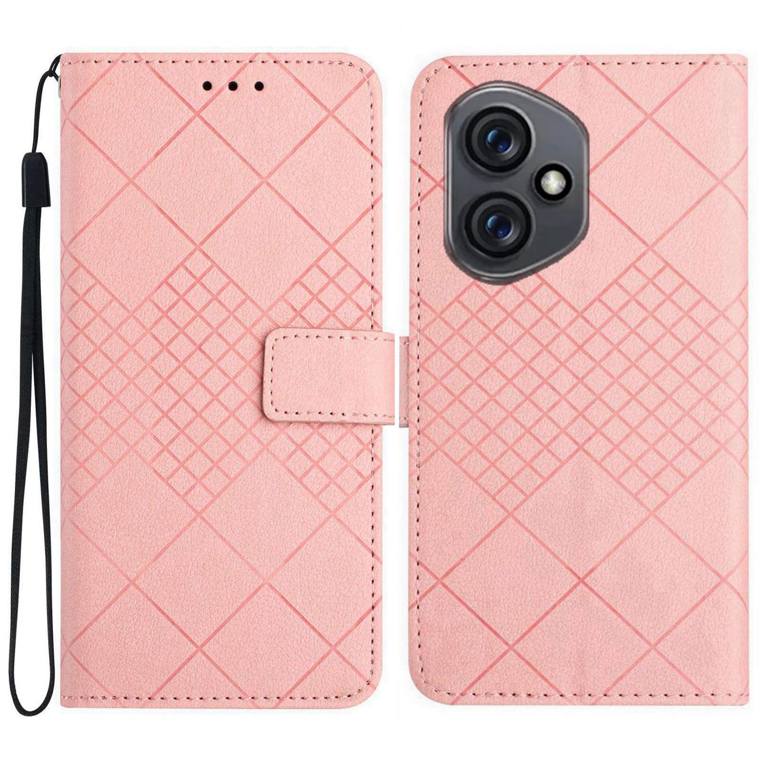 Для Honor 400 5G (Глобальный) Чехол-кошелек с тиснением из искусственной кожи, откидной чехол-книжка для телефона Pink
Для Honor 400 5G (Глобальный) Чехол-кошелек с тиснением из искусственной кожи, откидной чехол-книжка для телефона Pink