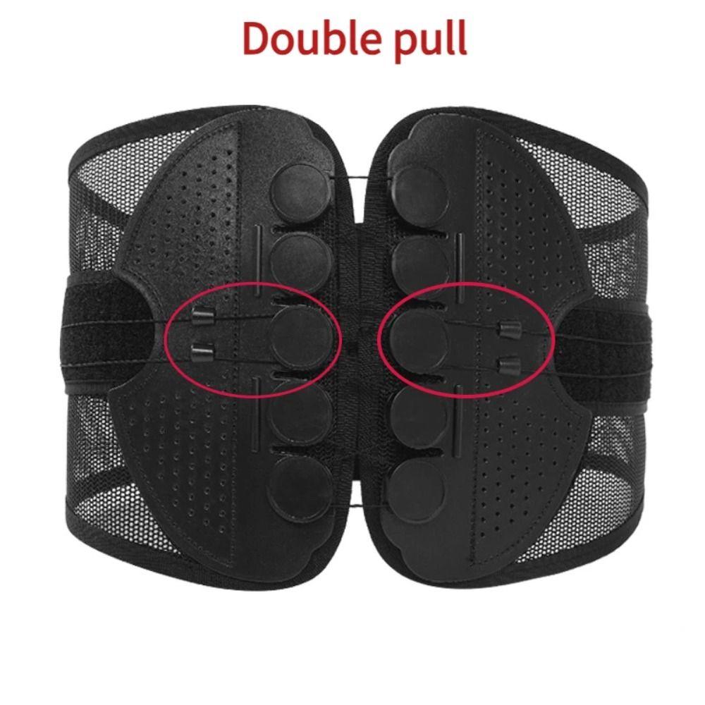 Black Back Support New Adjustable Double Pull Brace Belt Nylon Lower Waist Unisex XL
Black Back Support New Adjustable Double Pull Brace Belt Nylon Lower Waist Unisex XL