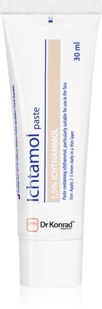 Паста Dr Konrad Ichtamol для чувствительной кожи, склонной к акне. TU прозрачный
Паста Dr Konrad Ichtamol для чувствительной кожи, склонной к акне. TU прозрачный