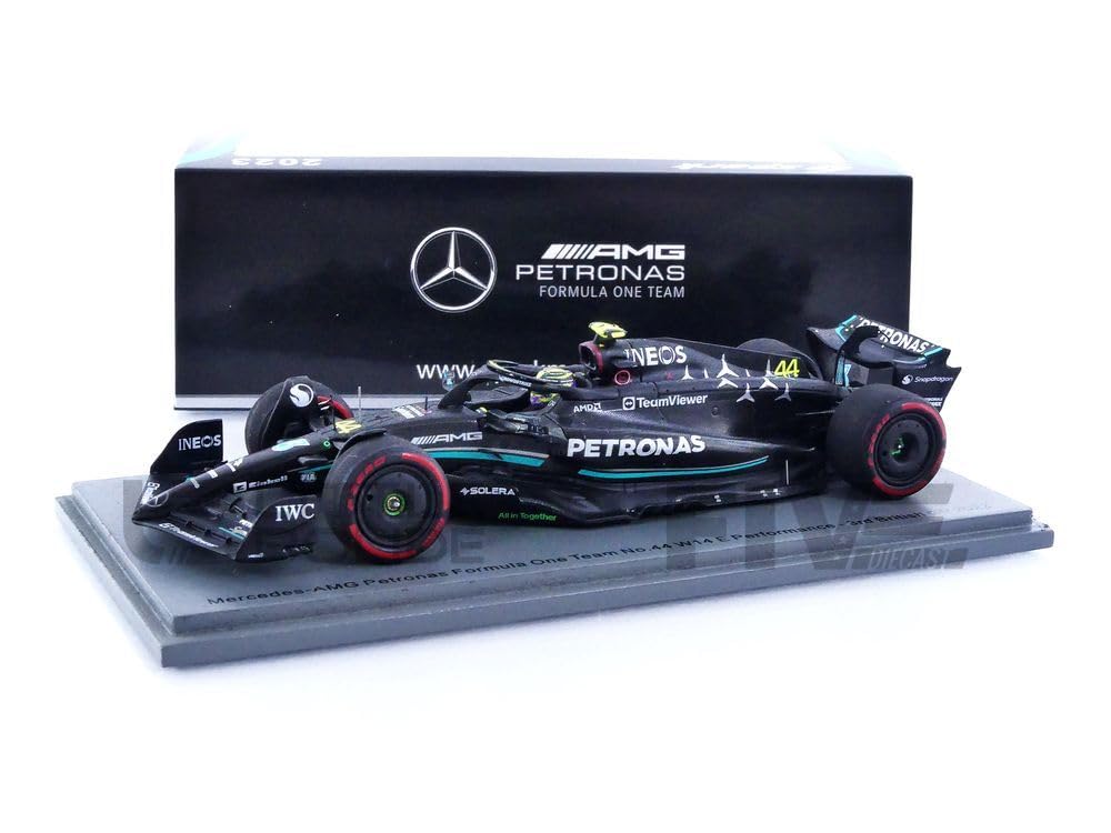 Spark Petronas F1 W14 E Performance 3rd British GP 2023 Hamilton 1/43 Mercedes-AMG #44 L.
Spark Petronas F1 W14 E Performance 3rd British GP 2023 Hamilton 1/43 Mercedes-AMG #44 L.