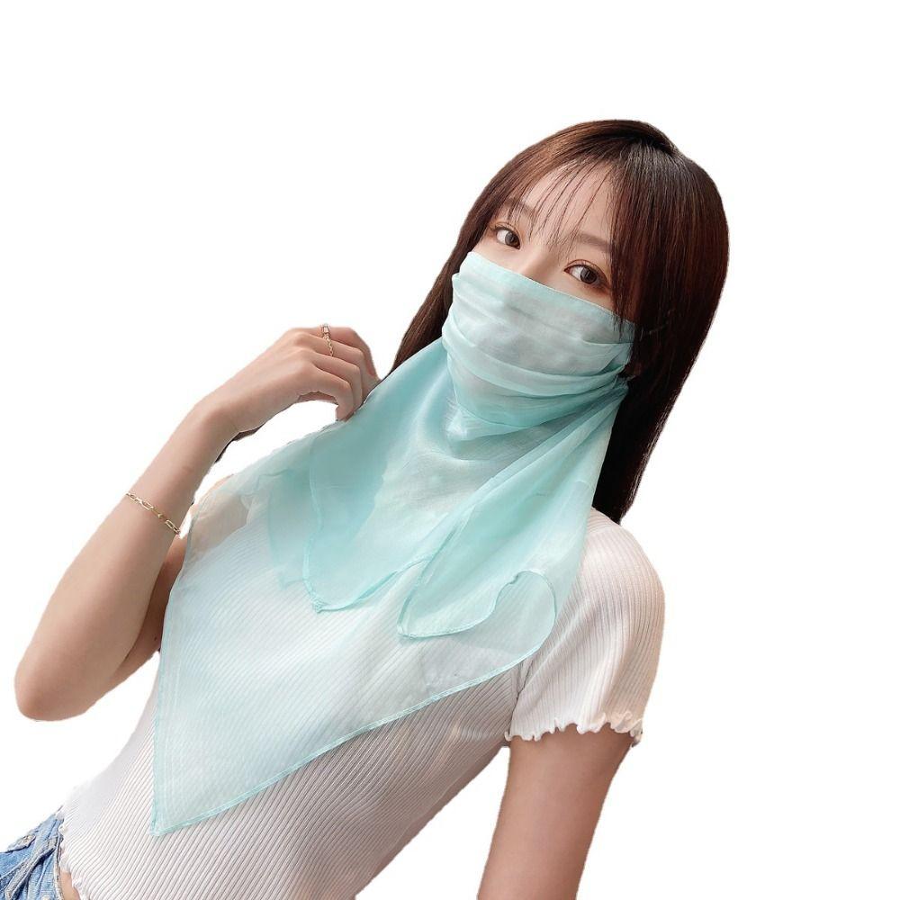 Thin Headband Neck Protection Simulated Silk Scarf Sunscreen Mask Sunscreen Veil Ice Silk Mask
Thin Headband Neck Protection Simulated Silk Scarf Sunscreen Mask Sunscreen Veil Ice Silk Mask