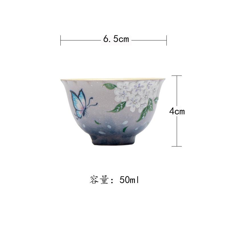 50ml Hand-painted Hydrangea Teacup Traditional Tea Bowl Mug Tea-tasting Personal Cup Chazhan Master Cups Drinkware Decoration As Your Choose
50ml Hand-painted Hydrangea Teacup Traditional Tea Bowl Mug Tea-tasting Personal Cup Chazhan Master Cups Drinkware Decoration As Your Choose