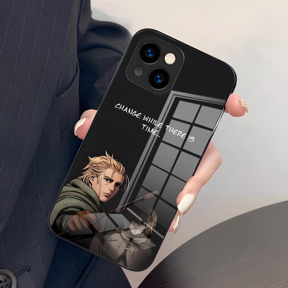 VINLAND SAGA Thorfinn Phone Case For IPhone 17 Pro Max 15 Pro 16 14 Plus 12 13 Mini 11 Pro Shockproof Glass Cover iPhone15 Pro
VINLAND SAGA Thorfinn Phone Case For IPhone 17 Pro Max 15 Pro 16 14 Plus 12 13 Mini 11 Pro Shockproof Glass Cover iPhone15 Pro