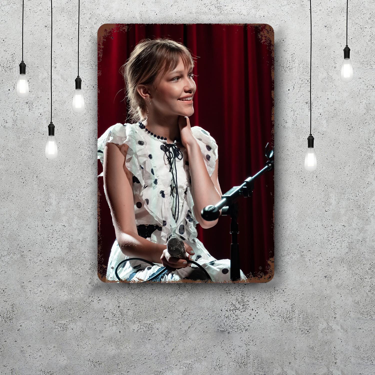 Grace VanderWaal Metal Signs wall decor Vintage Tin Signs Captain Metal Poster Decor for Bar Pub Club Wall Decoration 20x30cm(7.8x11.8inch)
Grace VanderWaal Metal Signs wall decor Vintage Tin Signs Captain Metal Poster Decor for Bar Pub Club Wall Decoration 20x30cm(7.8x11.8inch)