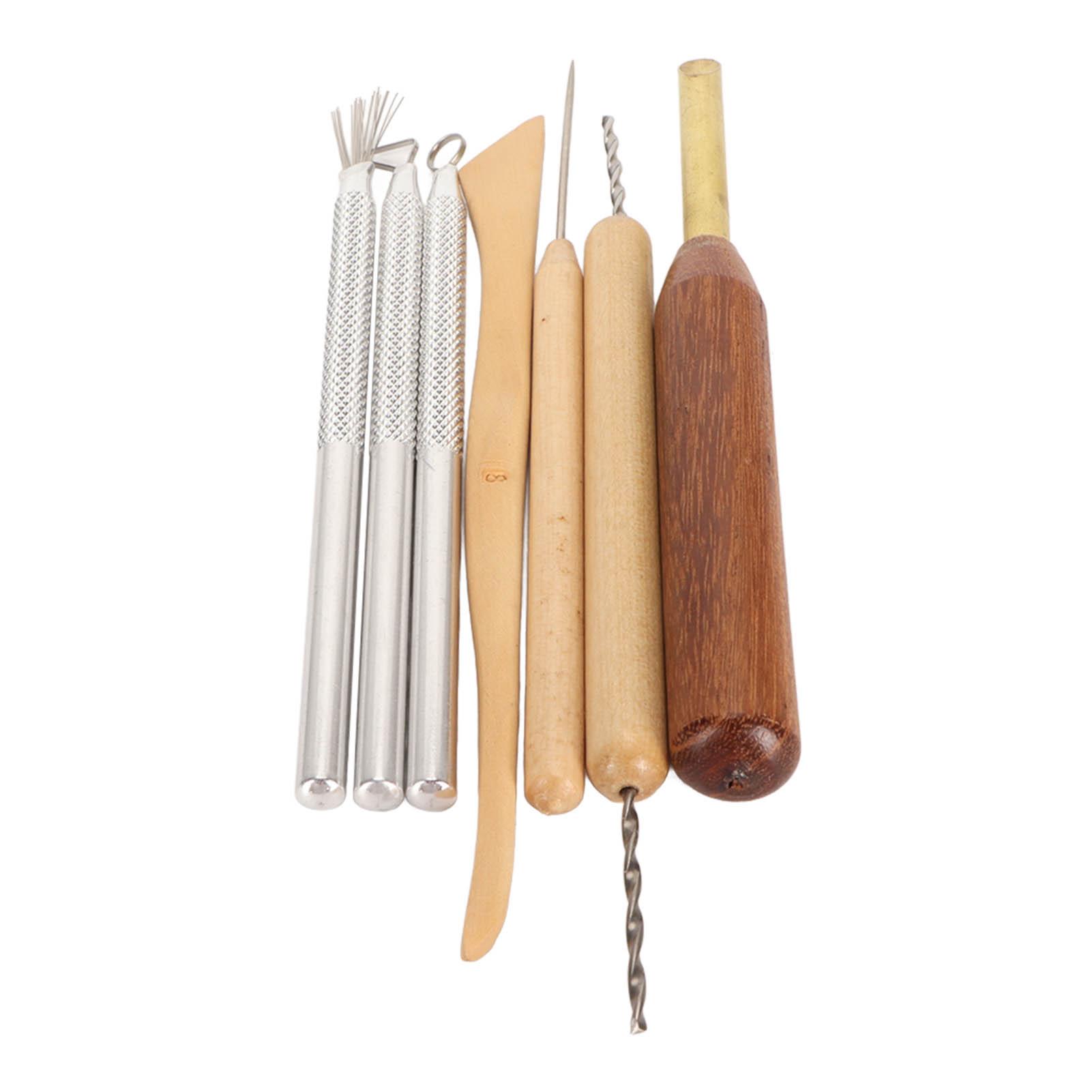 7 шт. Инструменты для лепки из глины, латунь, нержавеющая сталь, гибкая деревянная ручка, инструменты для моделирования из глины для
7 шт. Инструменты для лепки из глины, латунь, нержавеющая сталь, гибкая деревянная ручка, инструменты для моделирования из глины для