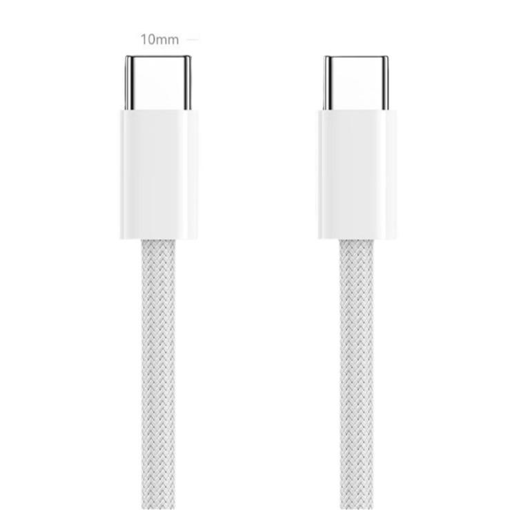 Biaz Кабель Type-C с двумя разъемами для Apple 15 PD60W Быстрая зарядка Плетеный кабель для 15/Pro Max 0.2 meters белый
Biaz Кабель Type-C с двумя разъемами для Apple 15 PD60W Быстрая зарядка Плетеный кабель для 15/Pro Max 0.2 meters белый