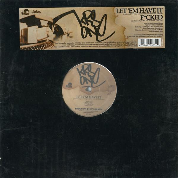 12inch Record KRS-ONE - Let Em Have It / F*cked GRI003 Grit Records 2003 US Rap & Hip-Hop/R&B Used
12inch Record KRS-ONE - Let Em Have It / F*cked GRI003 Grit Records 2003 US Rap & Hip-Hop/R&B Used