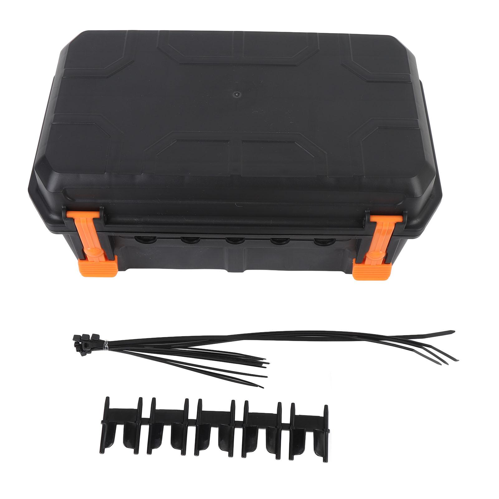 Cable Junction Box Square Shape IP54 Water Proof ABS Electrical Junction Box for Outdoor Black
Cable Junction Box Square Shape IP54 Water Proof ABS Electrical Junction Box for Outdoor Black