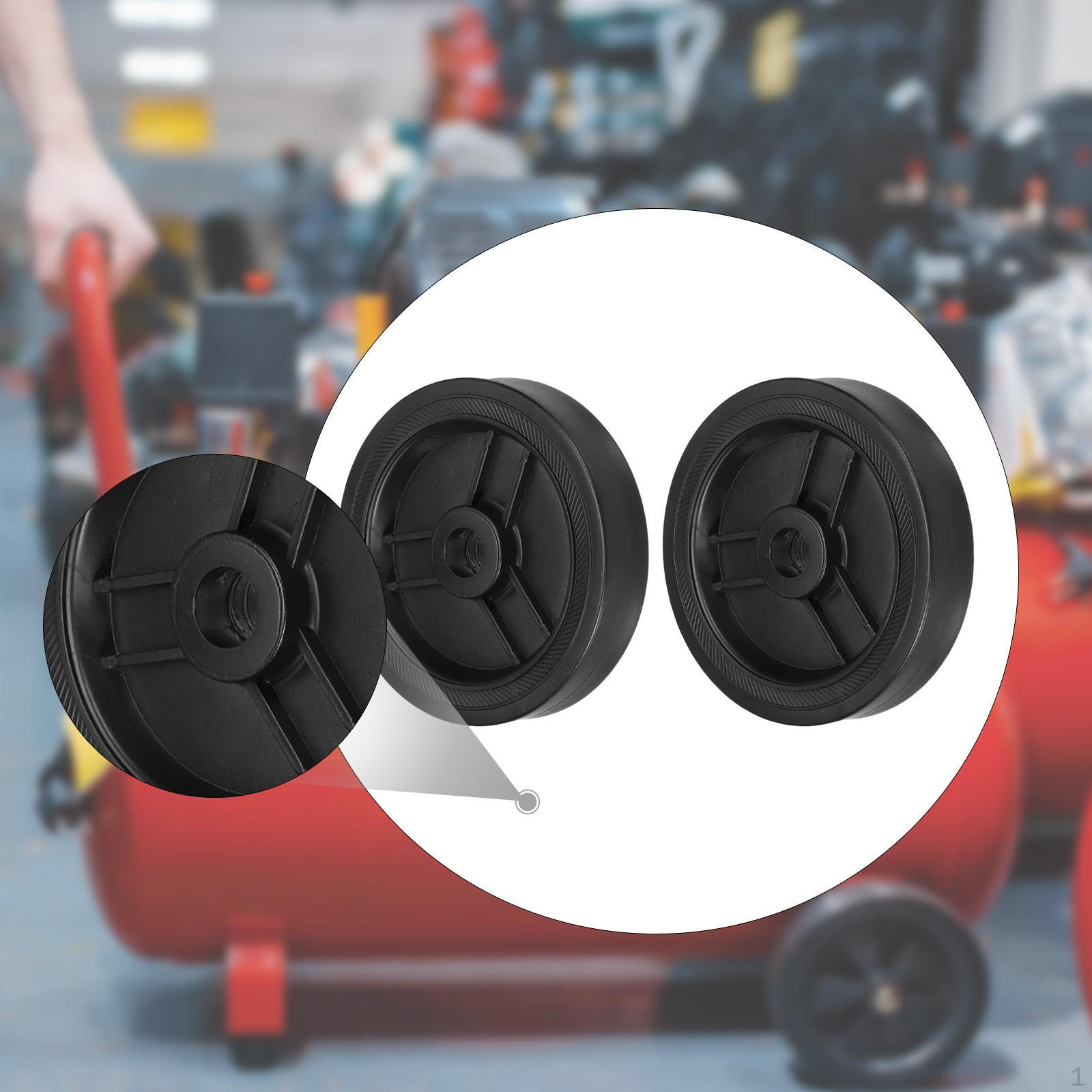 2 Pieces Air Compressor Wheels for Easy Mobility Practical Repairing Wear Resistant Replacement 4 inch
2 Pieces Air Compressor Wheels for Easy Mobility Practical Repairing Wear Resistant Replacement 4 inch