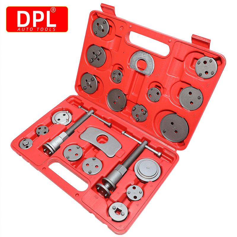 22pcs Universal Car Disc Brake Caliper Wind Back Brake Piston Compressor Tool Kit For Most Automobiles Garage Repair Tools
22pcs Universal Car Disc Brake Caliper Wind Back Brake Piston Compressor Tool Kit For Most Automobiles Garage Repair Tools