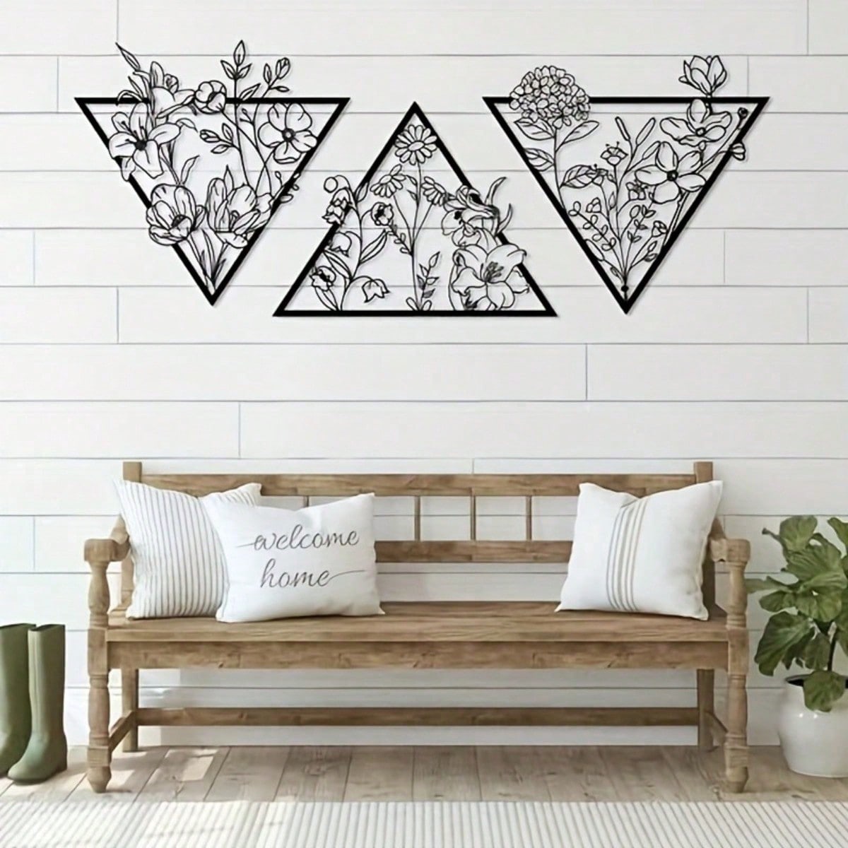 Set of 3 Floral Metal Wall Art Minimalist Home Decor Pictures
Set of 3 Floral Metal Wall Art Minimalist Home Decor Pictures