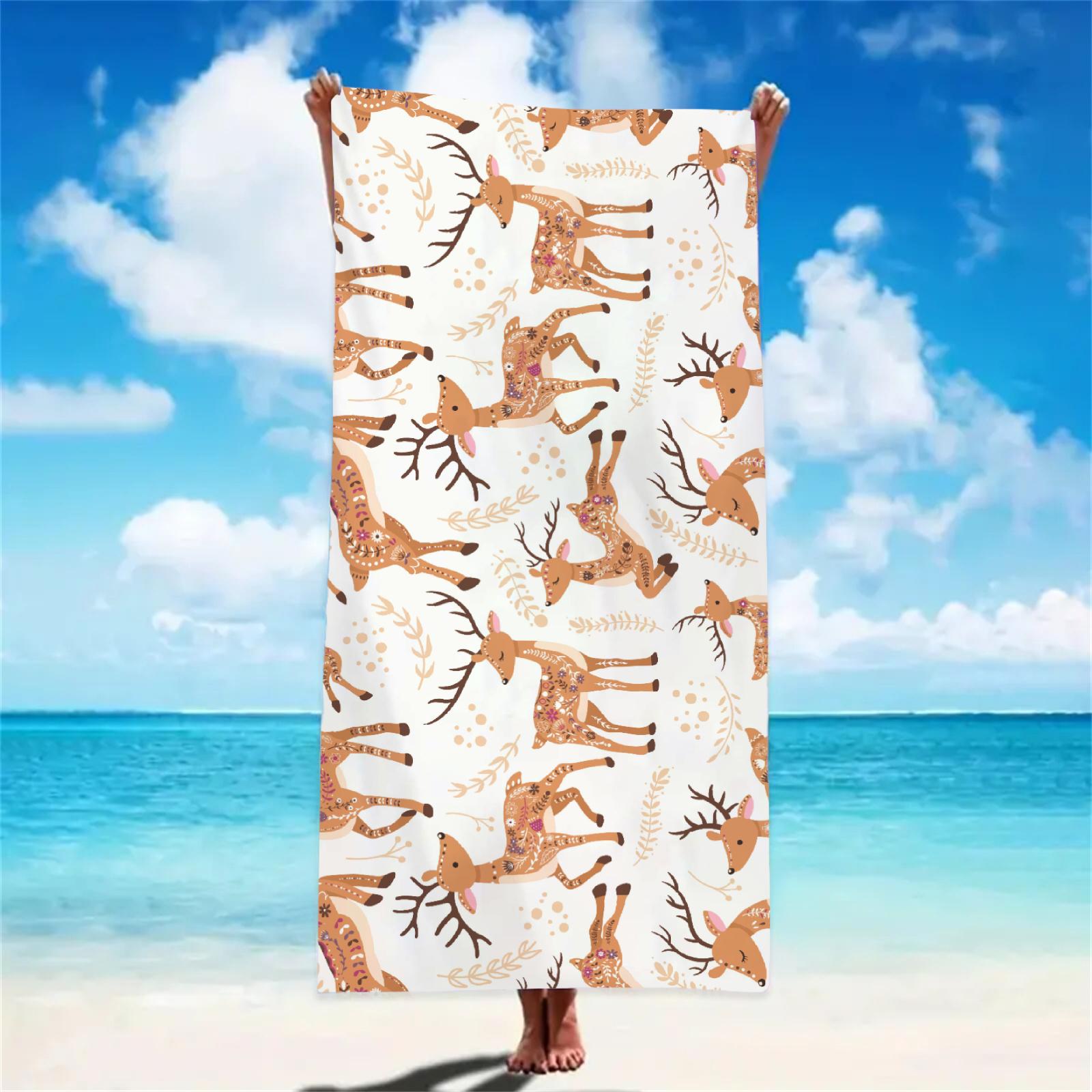 Cute Beach Towel Cartoon Bath Towels Absorbent Quick-Drying Soft Yoga Swimming Outdoor Pool Towel Birthday Gift For Kids Adult W30*H60(CM)
Cute Beach Towel Cartoon Bath Towels Absorbent Quick-Drying Soft Yoga Swimming Outdoor Pool Towel Birthday Gift For Kids Adult W30*H60(CM)