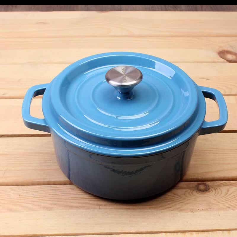 LIEI Cast Iron Enamel Soup Pot
LIEI Cast Iron Enamel Soup Pot