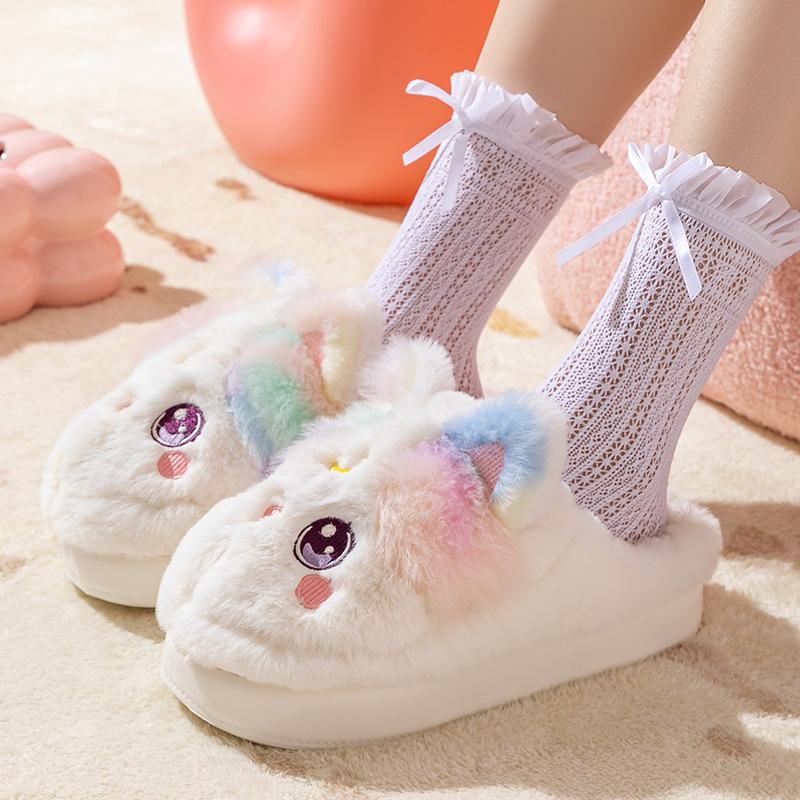 Модные милые мультяшные пушистые тапочки с кроликом для женщин, зимние новые домашние тапочки, противоскользящие, для пар, на толстой подошве, комнатные плюшевые теплые тапочки 36-37 бежевый
Модные милые мультяшные пушистые тапочки с кроликом для женщин, зимние новые домашние тапочки, противоскользящие, для пар, на толстой подошве, комнатные плюшевые теплые тапочки 36-37 бежевый