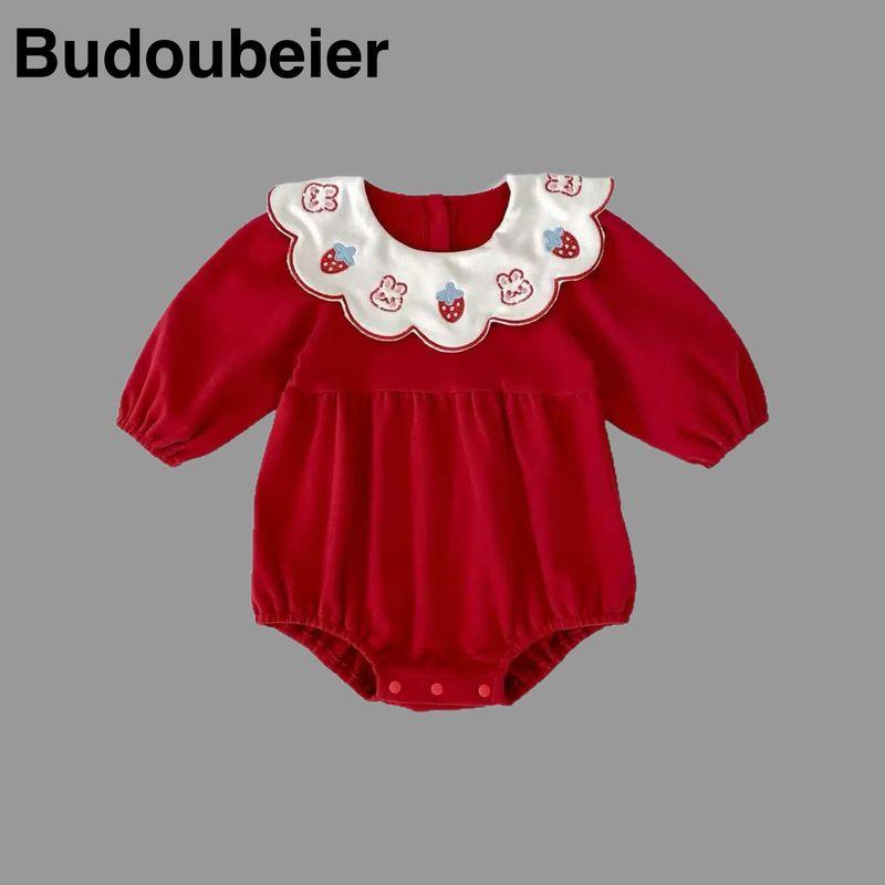 British Baby Clothes, Spring and Autumn Outfits for Baby Girls, Red Princess Style Full Moon Romper for Outings, One-Piece Crawling Suit Red 59 cm
British Baby Clothes, Spring and Autumn Outfits for Baby Girls, Red Princess Style Full Moon Romper for Outings, One-Piece Crawling Suit Red 59 cm
