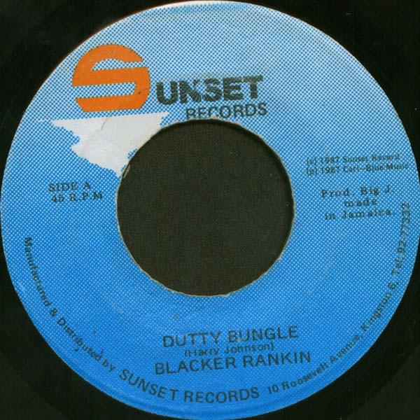7inch Record BLACKA RANKS Dutty Bungle NONE Sunset Records 1987 Jamaica Reggae Ska Dub Used
7inch Record BLACKA RANKS Dutty Bungle NONE Sunset Records 1987 Jamaica Reggae Ska Dub Used