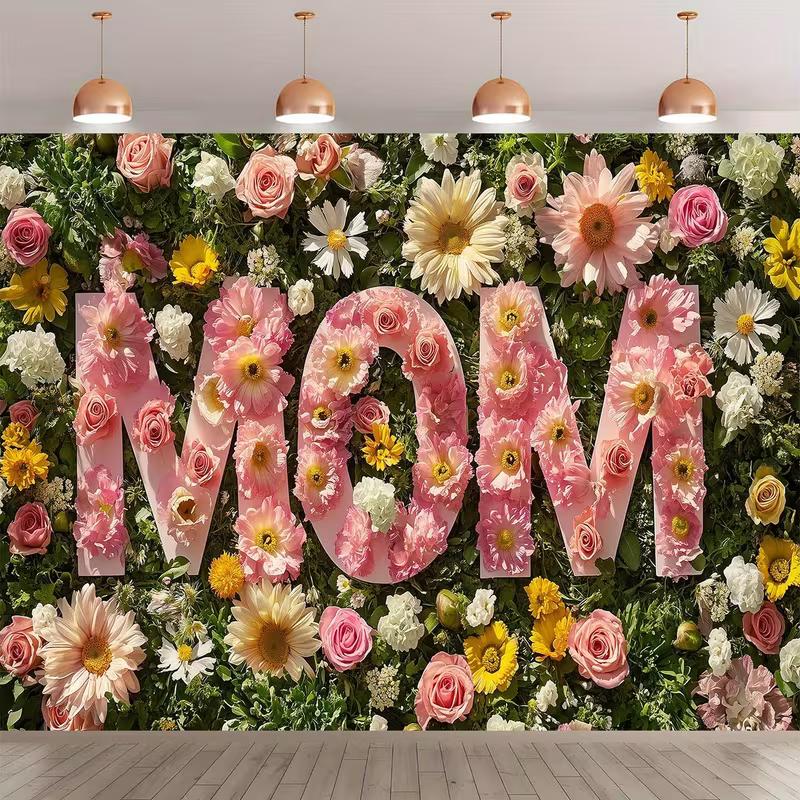 2D Floral MOM Flat Printing Backdrop for Mother s Day & Birthday Photoshoot 47.2x31.5inch/120*80cm
2D Floral MOM Flat Printing Backdrop for Mother s Day & Birthday Photoshoot 47.2x31.5inch/120*80cm
