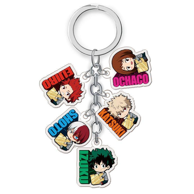 New My Hero Academia Bakugo Shinguji Green Valley Bomba Furudou Rei Rikka Cute Anime Cartoon Pattern Acrylic Keychain Pendant
New My Hero Academia Bakugo Shinguji Green Valley Bomba Furudou Rei Rikka Cute Anime Cartoon Pattern Acrylic Keychain Pendant