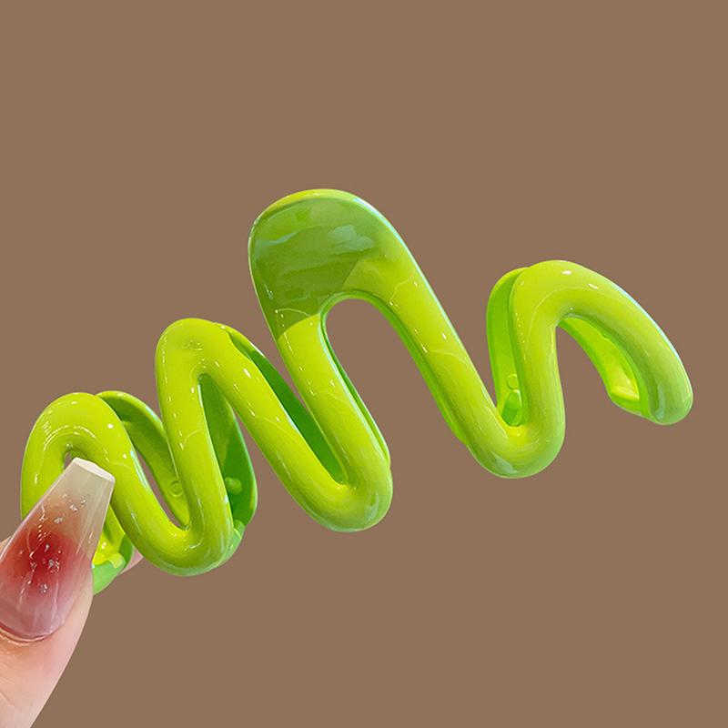 Colorful Wave Hair Claw Hairpin Women Girls Design Korean Sweet Simple Irregular Hair Clip Headwear чёрный
Colorful Wave Hair Claw Hairpin Women Girls Design Korean Sweet Simple Irregular Hair Clip Headwear чёрный