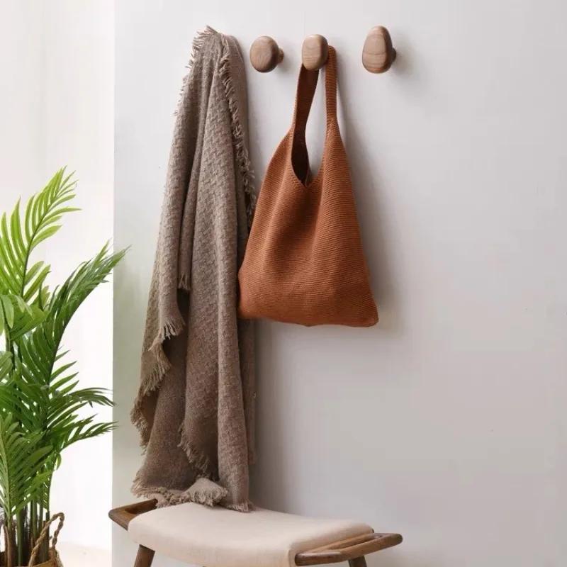 Solid Wood Handle Nordic Creative Hook No Punching Coat Hook Wall-mounted Hanger Pebble Cabinet Door Drawer Handle
Solid Wood Handle Nordic Creative Hook No Punching Coat Hook Wall-mounted Hanger Pebble Cabinet Door Drawer Handle