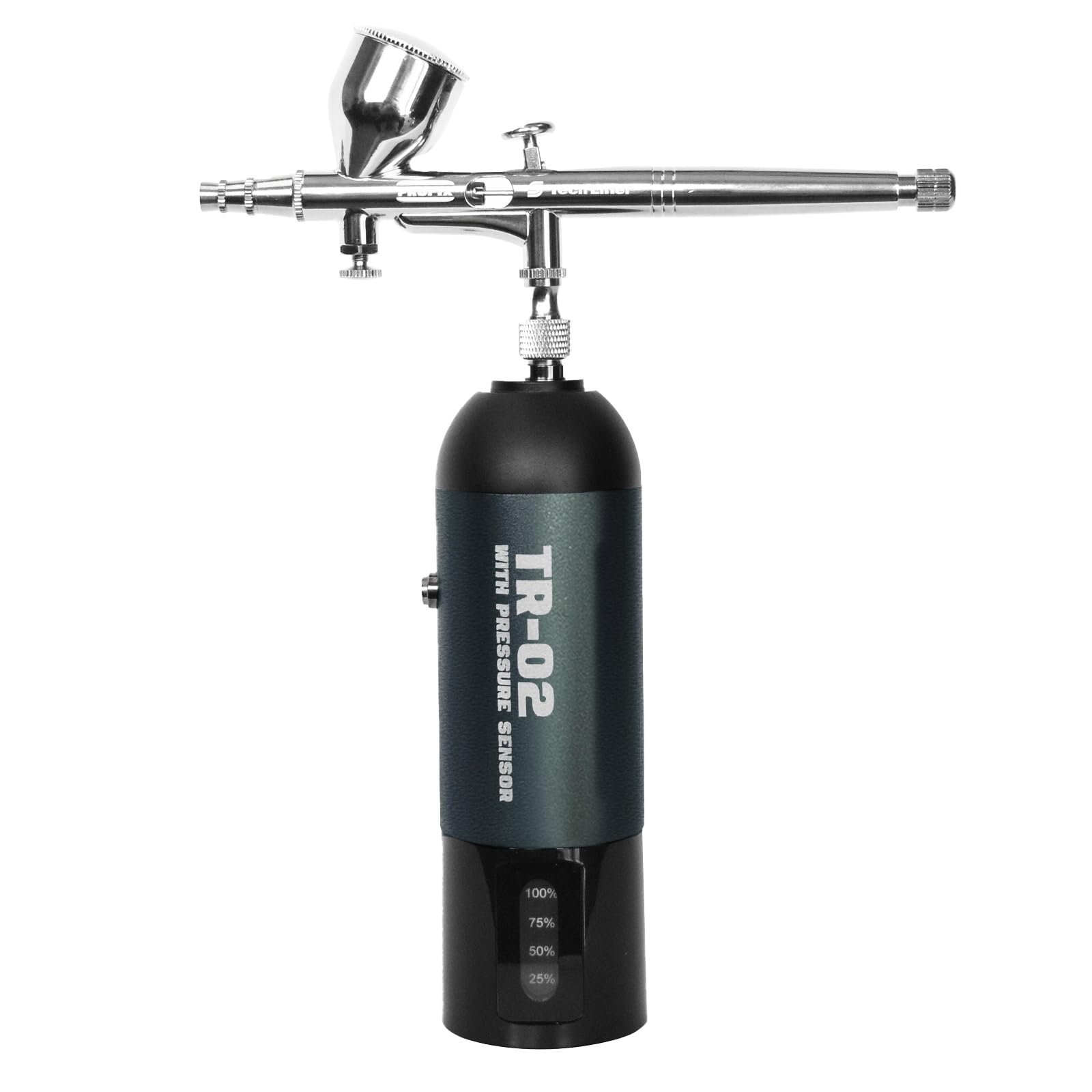 PROFIX RAYWOOD TR-02 PRO Airbrush Set Rechargeable Compressor USB-C Double Action 0.3mm Nozzle Steel Gray Art Craft
PROFIX RAYWOOD TR-02 PRO Airbrush Set Rechargeable Compressor USB-C Double Action 0.3mm Nozzle Steel Gray Art Craft
