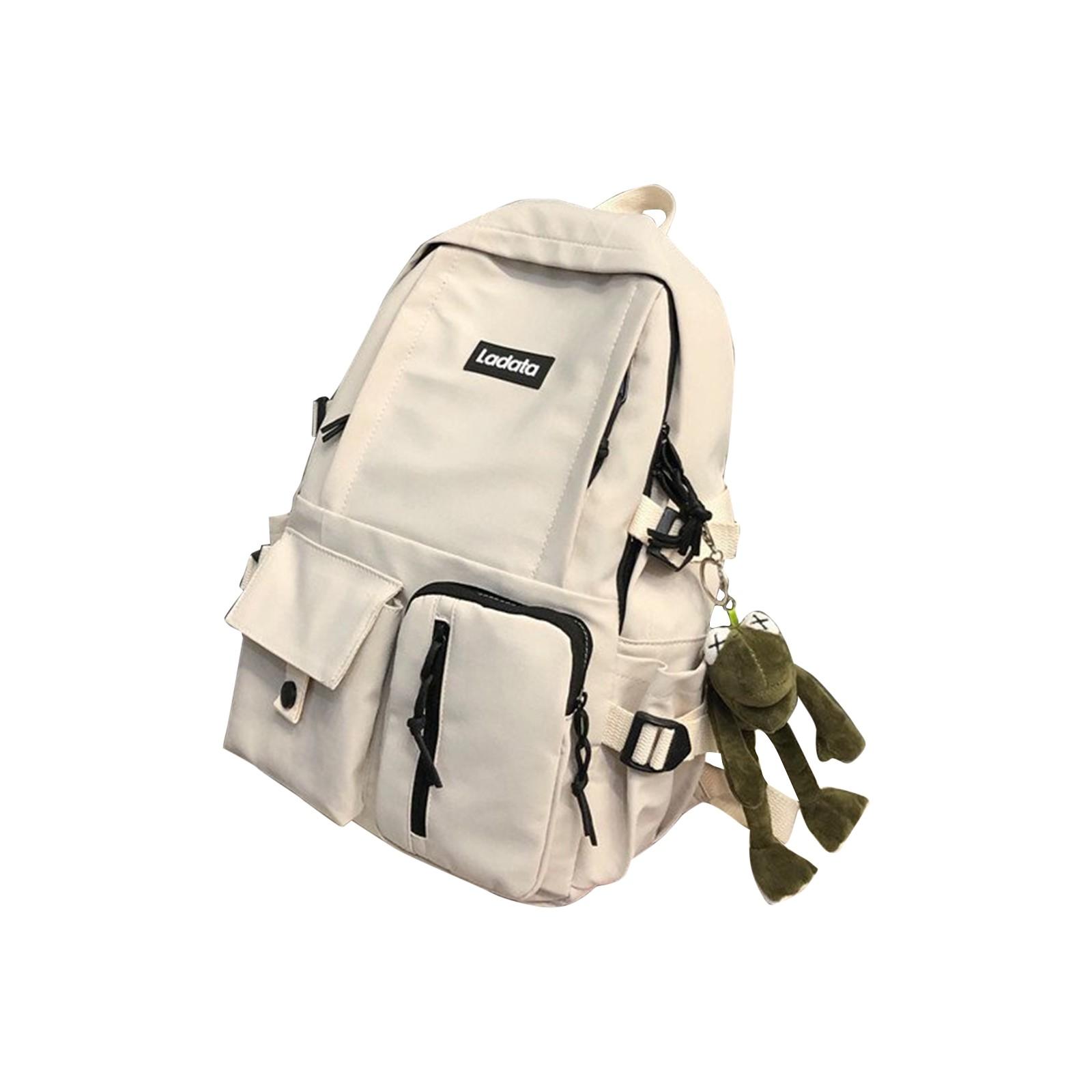 Рюкзак большой емкости, дорожный рюкзак, повседневная школьная сумка в корейском стиле One Size белый
Рюкзак большой емкости, дорожный рюкзак, повседневная школьная сумка в корейском стиле One Size белый