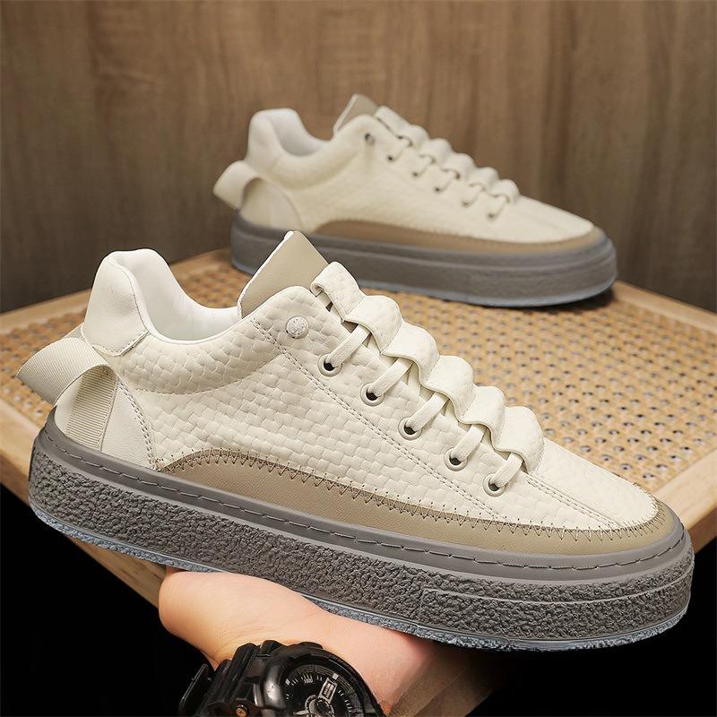 Men s Sneakers Genuine Leather Breathable Casual Shoes Light Anti Slip Walking Loafers Academy Style Board Shoes Tenis Masculino 39 бежевий
Men s Sneakers Genuine Leather Breathable Casual Shoes Light Anti Slip Walking Loafers Academy Style Board Shoes Tenis Masculino 39 бежевий