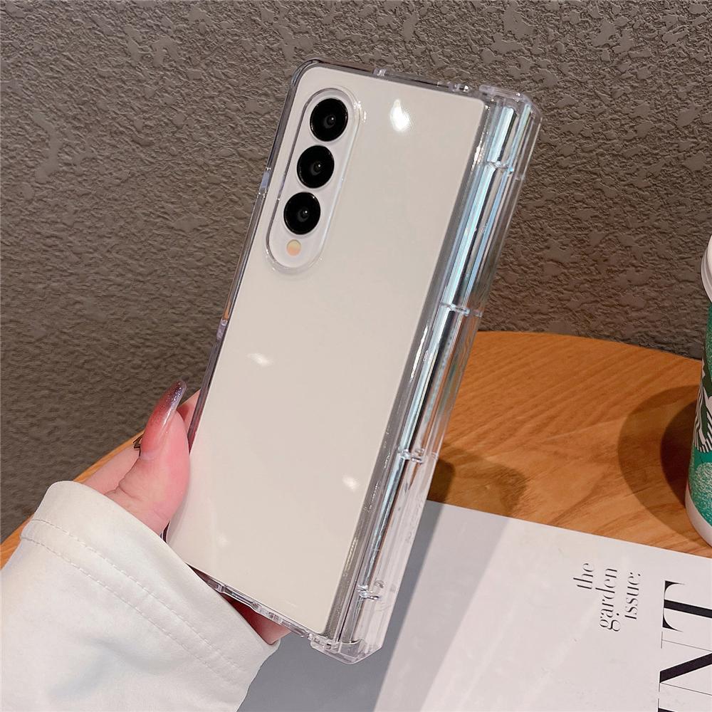 Прозрачный противоударный чехол для защиты петель для Samsung Galaxy Z Fold 4 5G Z Fold 3 Fold 5 Чехлы HD Жесткий акриловый полный защитный чехол For Galaxy Z Fold 4
Прозрачный противоударный чехол для защиты петель для Samsung Galaxy Z Fold 4 5G Z Fold 3 Fold 5 Чехлы HD Жесткий акриловый полный защитный чехол For Galaxy Z Fold 4