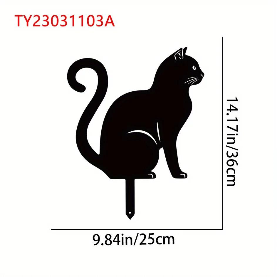 Iron Art Metal Cat Garden Wall Decoration 25x36CM чёрный
Iron Art Metal Cat Garden Wall Decoration 25x36CM чёрный