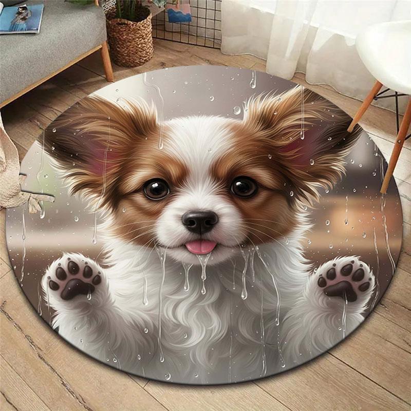 Cutepuppy Round Area Rug,Carpet Rug for Living Room Bedroom Sofa Playroom Decor,Non slip Floor Mat 80cmx80cm
Cutepuppy Round Area Rug,Carpet Rug for Living Room Bedroom Sofa Playroom Decor,Non slip Floor Mat 80cmx80cm
