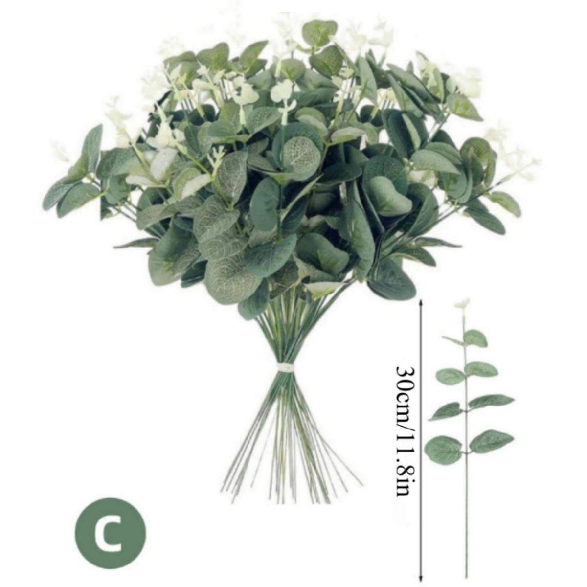 10/20PCS Artificial Eucalyptus Leaves Stems Bulk Leaf Artificial Plant DIY Home Decor Flowers for Wedding Bouquets Floral Decor (as the picture,10PCS)
10/20PCS Artificial Eucalyptus Leaves Stems Bulk Leaf Artificial Plant DIY Home Decor Flowers for Wedding Bouquets Floral Decor (as the picture,10PCS)
