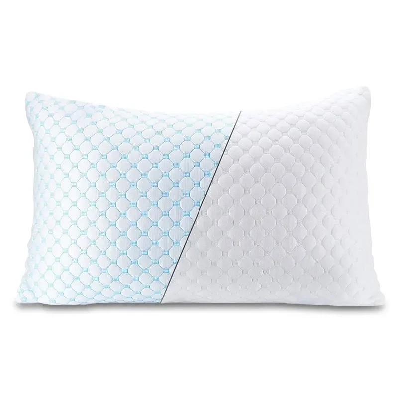 Shredded Memory Foam Bed Pillow for Sleeping Side and Back Sleeper Pillow for Neck and Shoulder Pain Relief 100% Adjustable Fill 51x66cm
Shredded Memory Foam Bed Pillow for Sleeping Side and Back Sleeper Pillow for Neck and Shoulder Pain Relief 100% Adjustable Fill 51x66cm