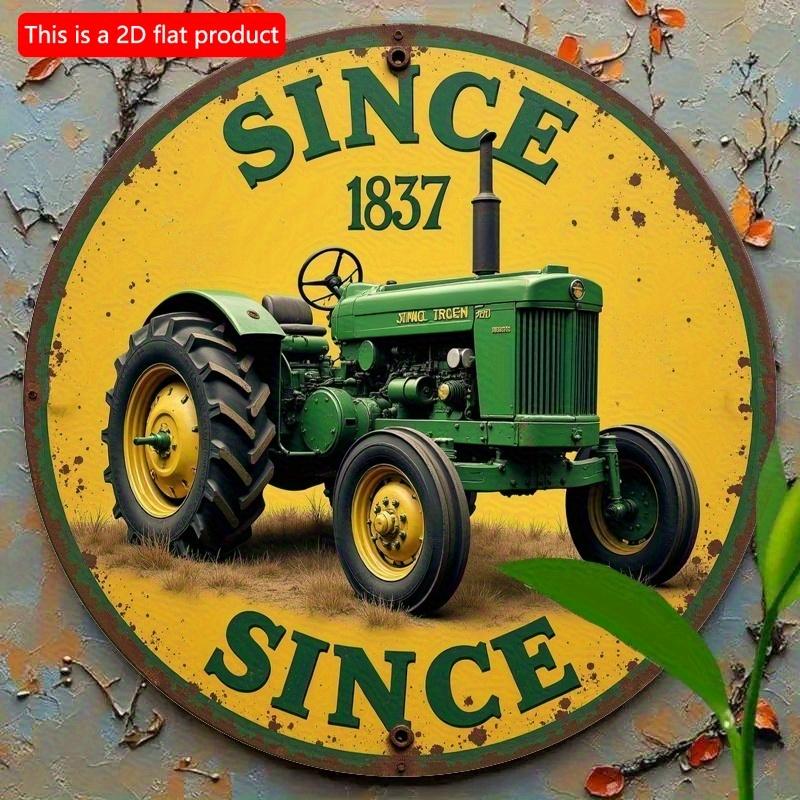 2d Flat 20*20cm Circular Wooden Sign, Old Fashioned Tractor and Deer Horn Logo, Suitable for Bedrooms, Kitchens, Restaurants and Bars Ideal Choice. 20*20cm
2d Flat 20*20cm Circular Wooden Sign, Old Fashioned Tractor and Deer Horn Logo, Suitable for Bedrooms, Kitchens, Restaurants and Bars Ideal Choice. 20*20cm