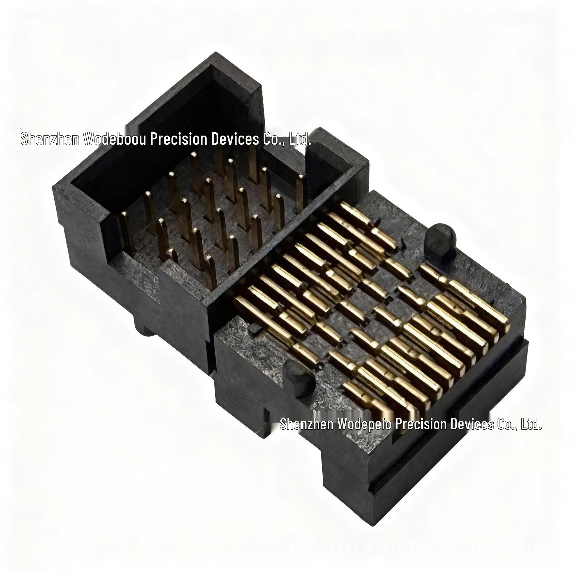 Shentai 20-Pin Male Board-to-Board Connector (TOLC-105-02-L/F-Q-A) 3μ Male Pin
Shentai 20-Pin Male Board-to-Board Connector (TOLC-105-02-L/F-Q-A) 3μ Male Pin