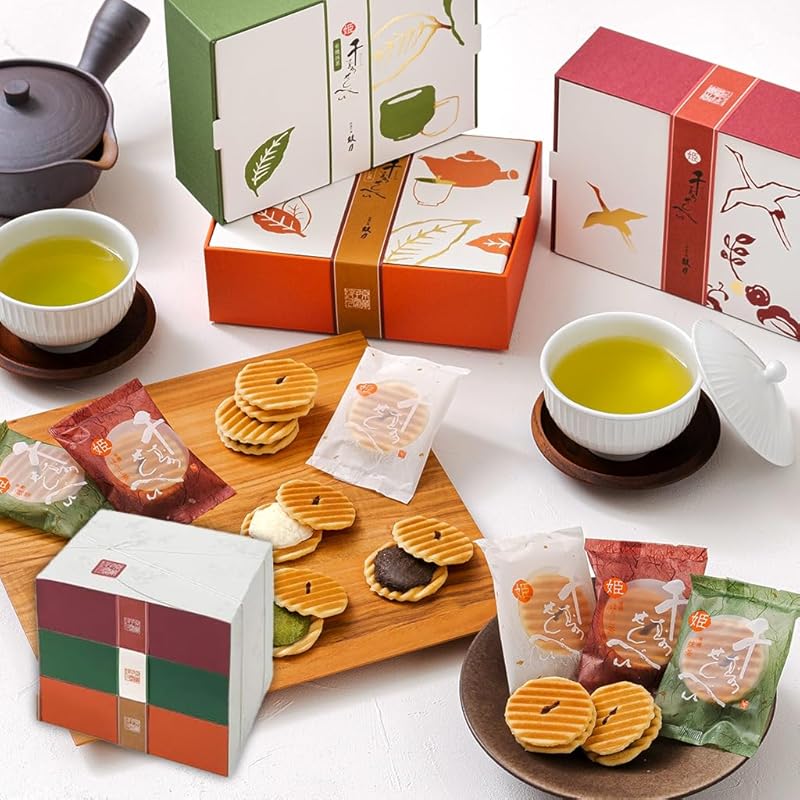 Himesenju rice cracker Three-tier box (sugar cream, organic matcha, organic hojicha (12 pieces each) Tsuzuki/Midyear gift summer gifts Bite size
Himesenju rice cracker Three-tier box (sugar cream, organic matcha, organic hojicha (12 pieces each) Tsuzuki/Midyear gift summer gifts Bite size