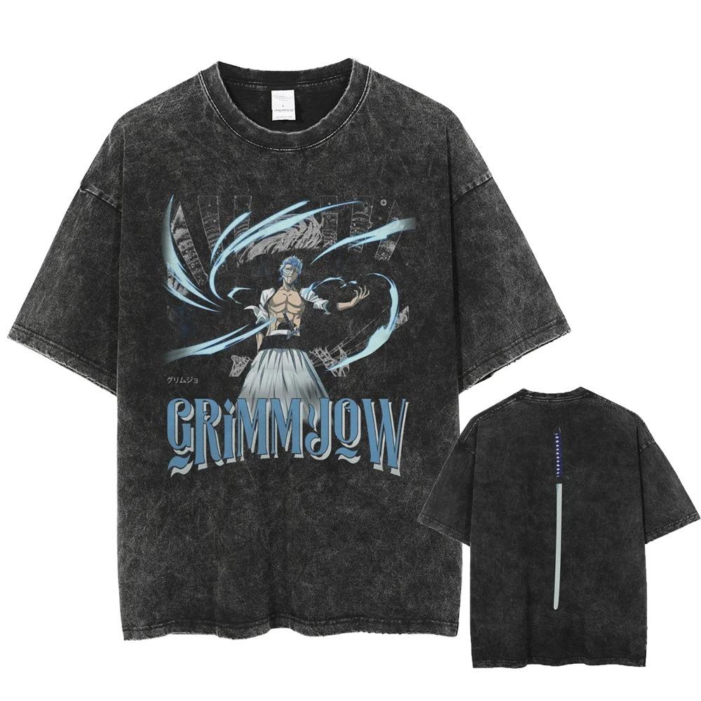 Men Washed Black T-Shirt Vintage Streetwear Anime Graphic Print T Shirt Harajuku Cotton Tshirt Fashion Short Sleeve Tees S
Men Washed Black T-Shirt Vintage Streetwear Anime Graphic Print T Shirt Harajuku Cotton Tshirt Fashion Short Sleeve Tees S