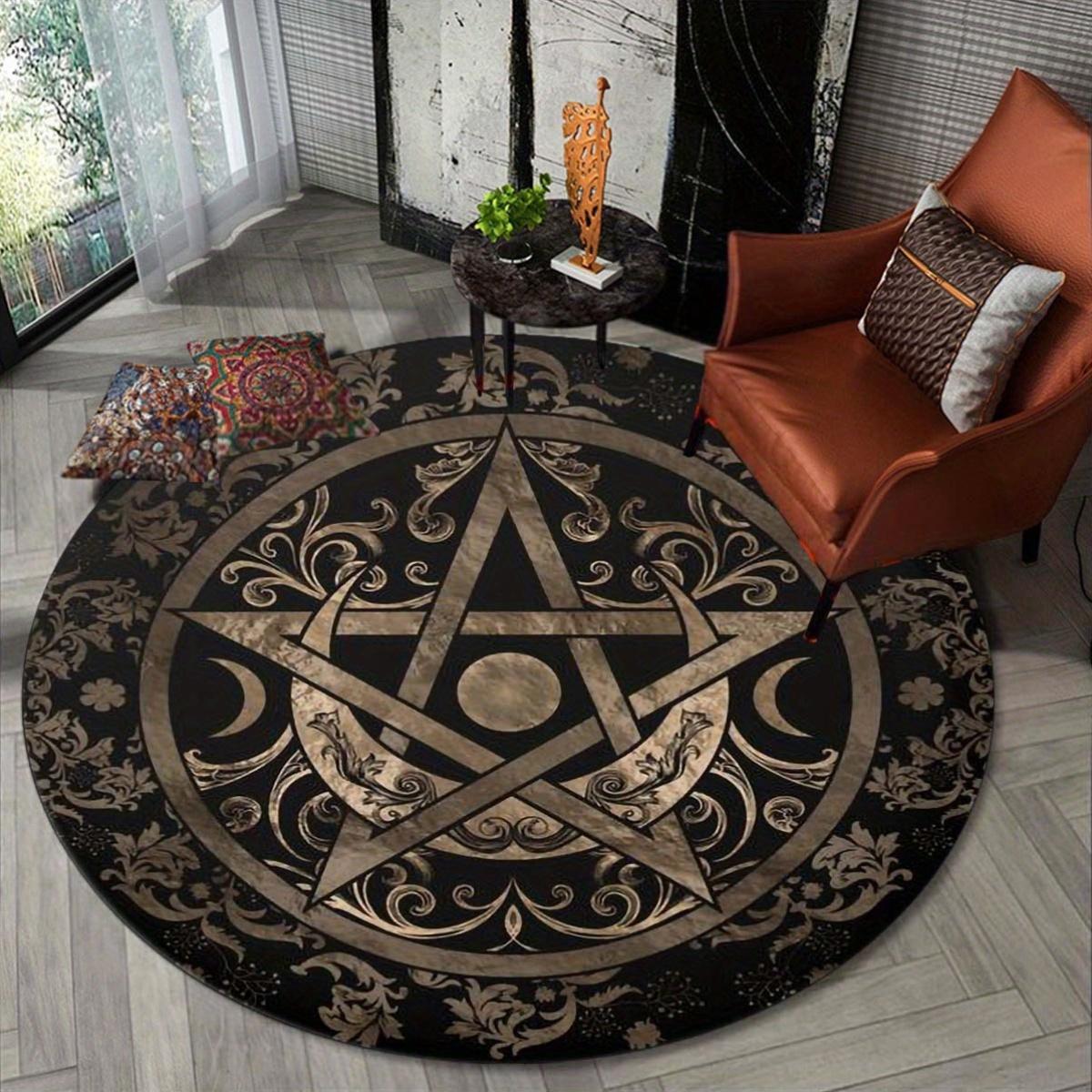 Star Floral Vintage Design Carpet Living Room Study Bedroom Carpet Sofa Chair Carpet Lightweight Carpet Home Decor 80X80CM(2.6X2.6FT
Star Floral Vintage Design Carpet Living Room Study Bedroom Carpet Sofa Chair Carpet Lightweight Carpet Home Decor 80X80CM(2.6X2.6FT