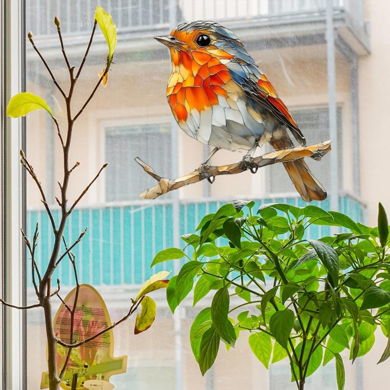 Cartoon Branch Bird Glass Window Beautification and Decoration Electrostatic Uv Window Sticker
Cartoon Branch Bird Glass Window Beautification and Decoration Electrostatic Uv Window Sticker