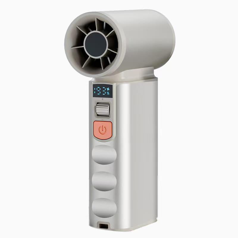 High-Speed Handheld Portable Turbo Negative Ion Flashlight Fan 134.7 x 74.6 x 39 mm
High-Speed Handheld Portable Turbo Negative Ion Flashlight Fan 134.7 x 74.6 x 39 mm