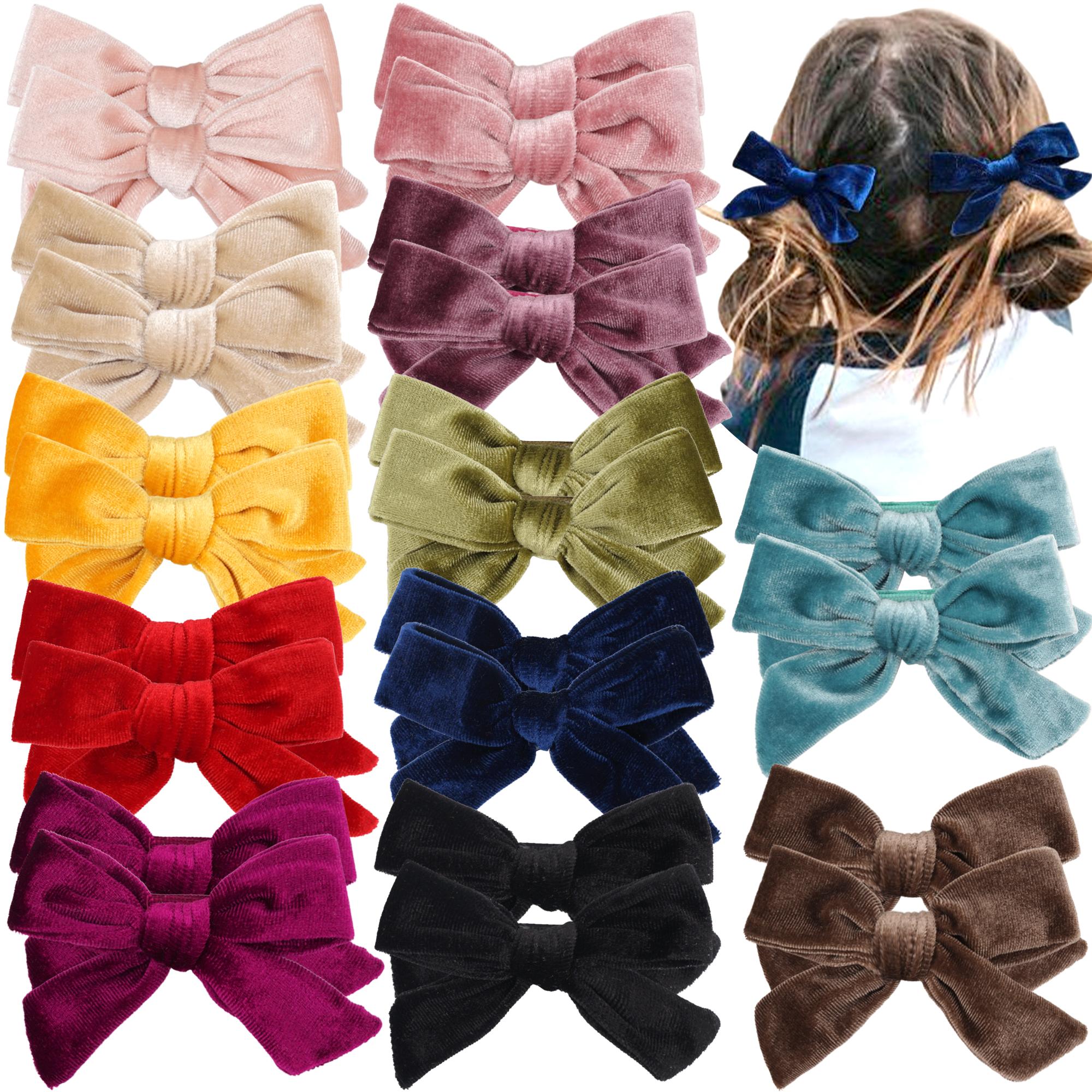 6PCS/3Pairs Velvet Hair Bows Clips Baby Girls 4 Inch Hair Bows Metal Hair Clips Barrettes Hair Accessories for Toddlers Girls
6PCS/3Pairs Velvet Hair Bows Clips Baby Girls 4 Inch Hair Bows Metal Hair Clips Barrettes Hair Accessories for Toddlers Girls